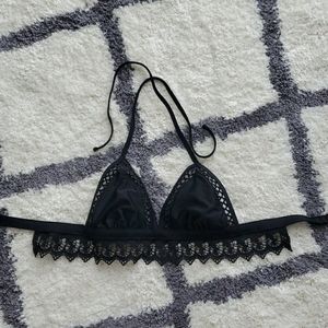 Lace Crochet Bikini Top